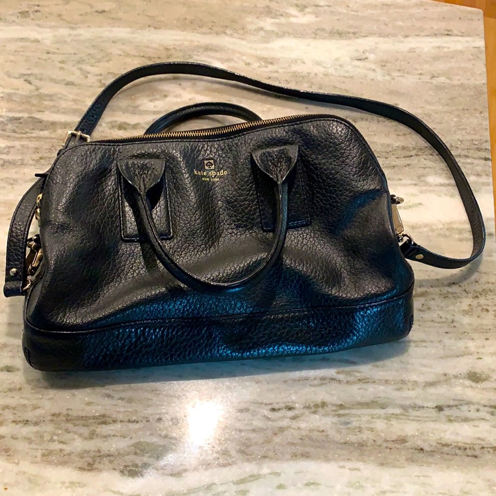 Kate Spade cross body black purse